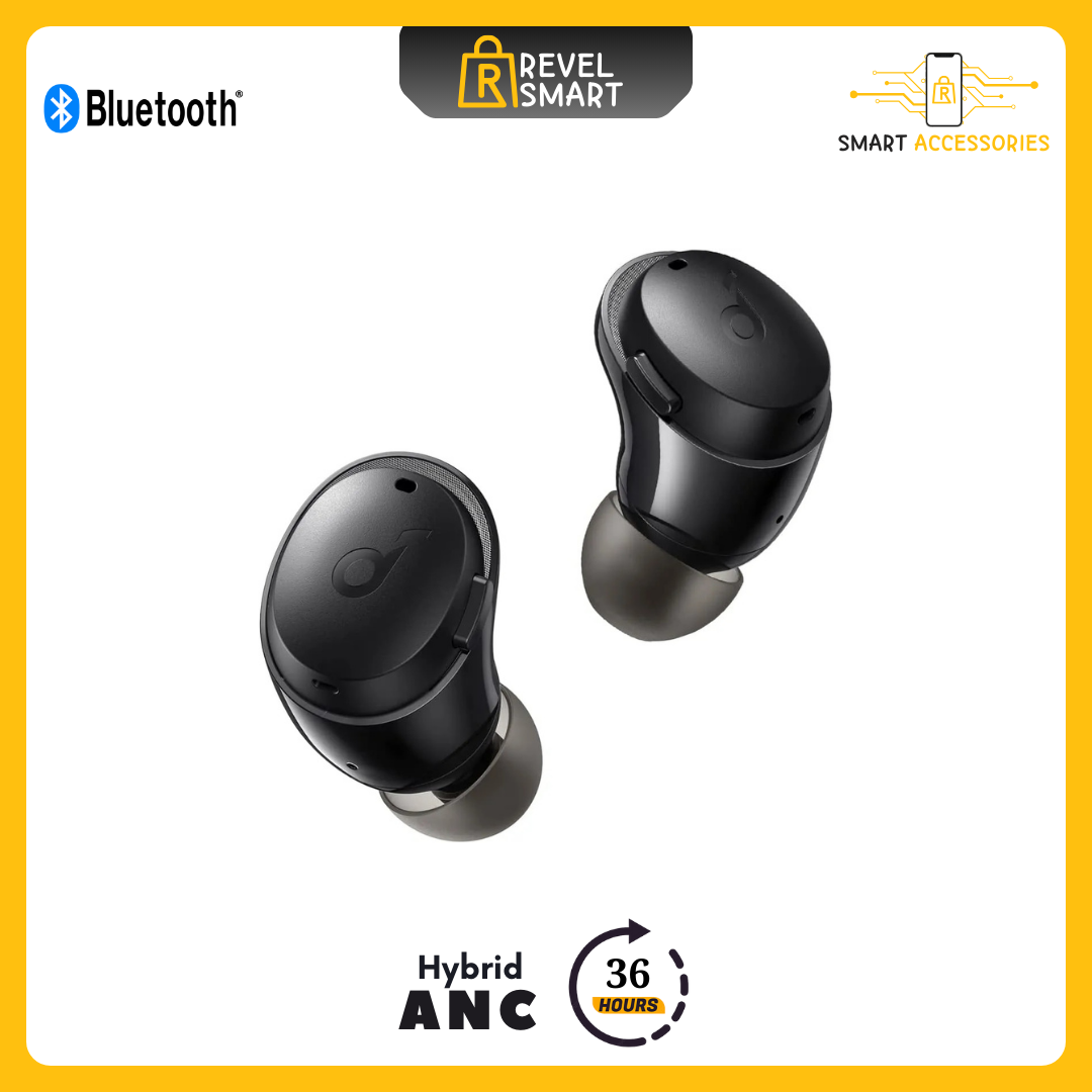 Soundcore, Wireless Earbuds, Version Life A3i, Supports Bluetooth 5.3, Playtime up to 36 Hours, Color Black