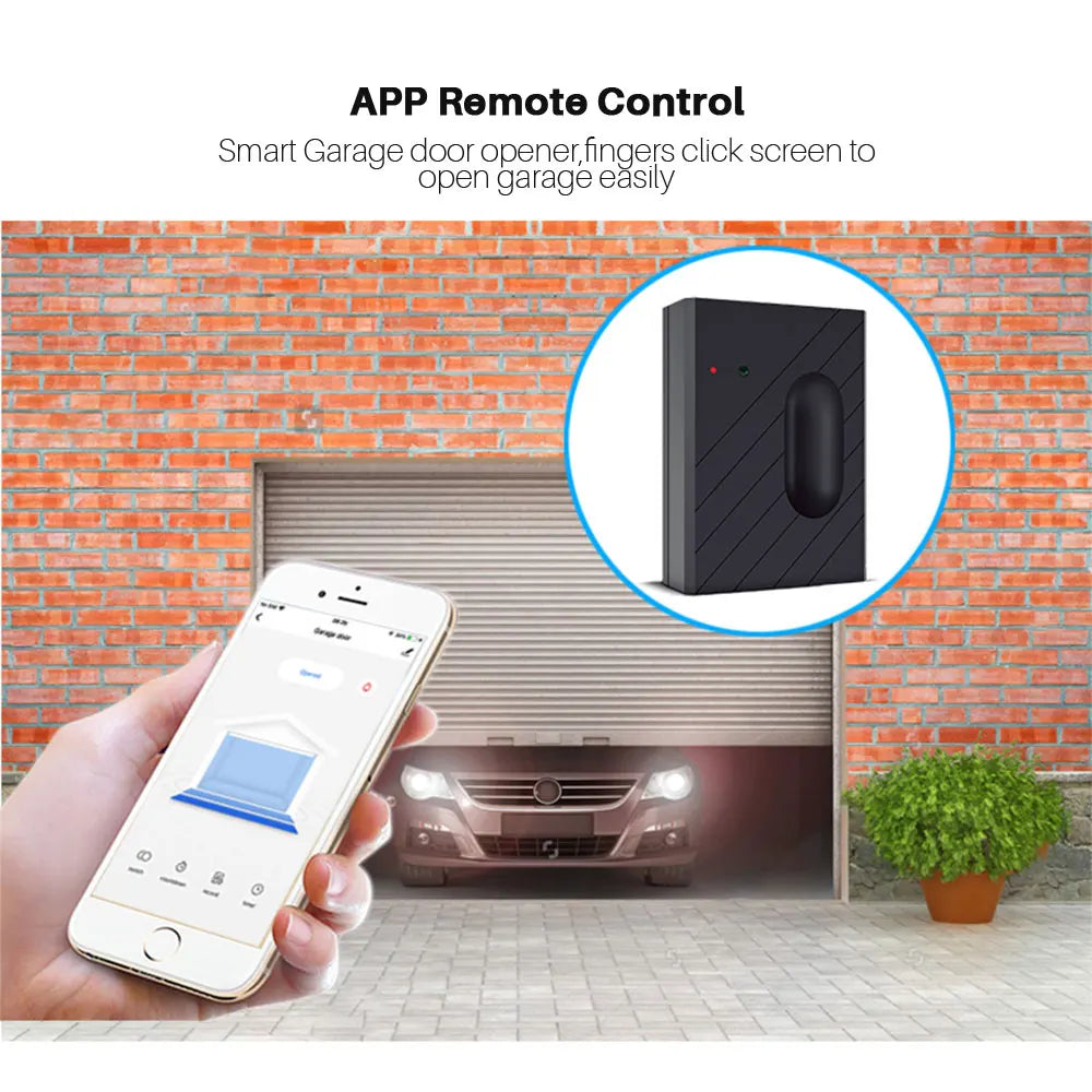 Smart Garage Door Opener Wifi, Remote Control