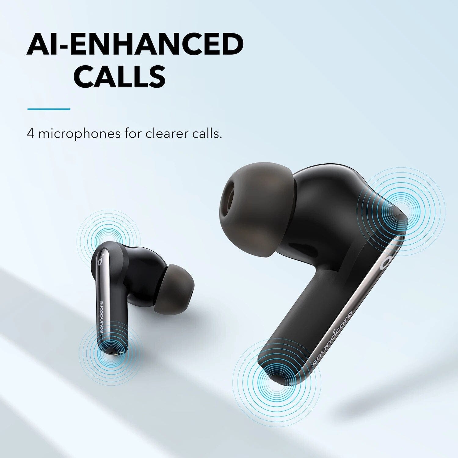 Soundcore China Soundcore, Wireless Earbuds, Version Life P3i, Supports Bluetooth 5.1, Playtime up to 36 Hours, Color Black