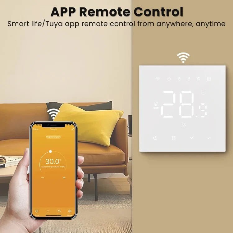 AVATTO Tuya WiFi Smart Thermostat: Setup, Features and Savings - Revel Smart