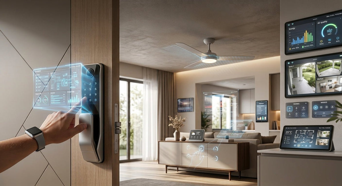 From Your Front Door to Your Ceiling Fan: 4 Smart Upgrades for a Smarter Home in 2026 - Revel Smart