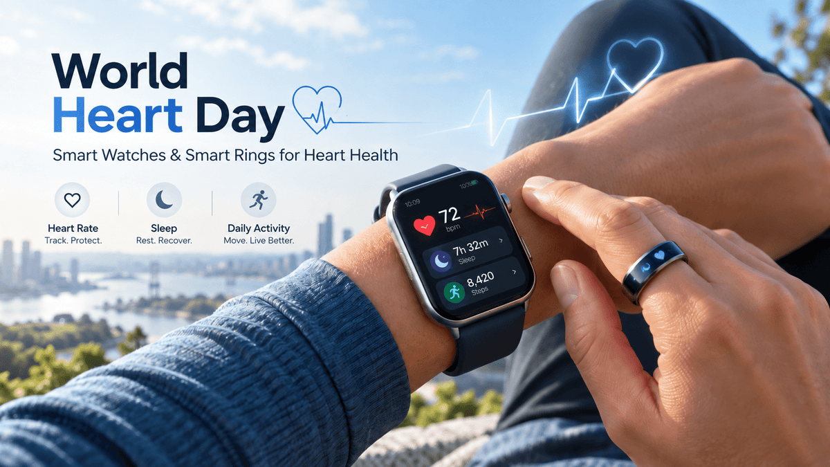 World Heart Day: Track Your Heart Health with Smart Wearables - Revel Smart