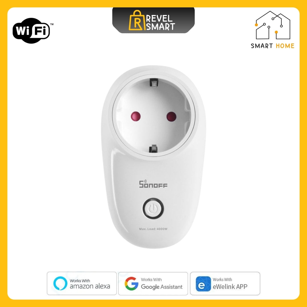 Smart Socket WiFi, From SONOFF, S26R2 version, maxload 16A