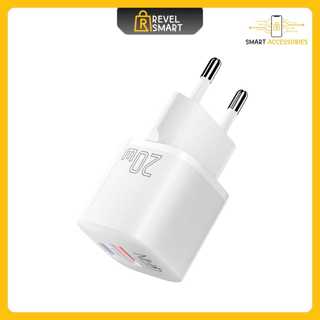 Wall Charger Plug, From Essager, Power 20W, USB Type C and USB A