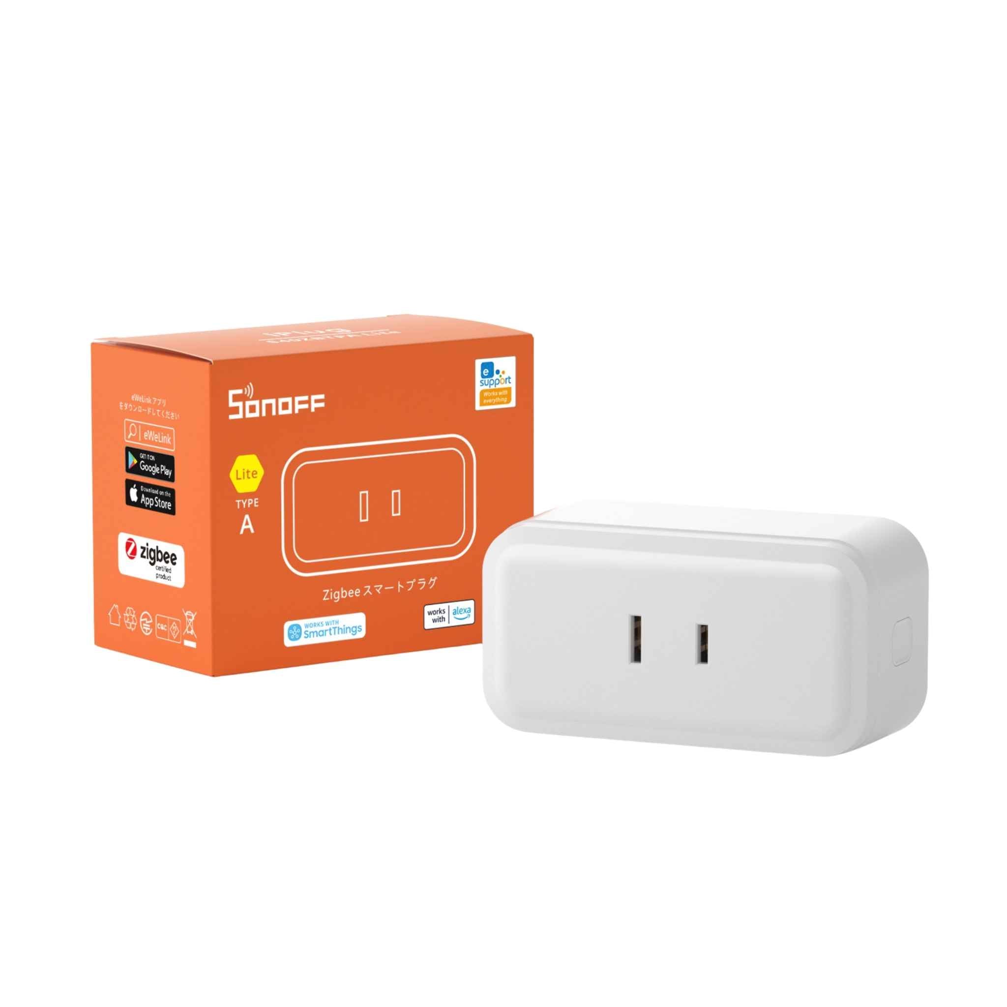 SONOFF S40ZALite Zigbee Smart Home Plug 15A