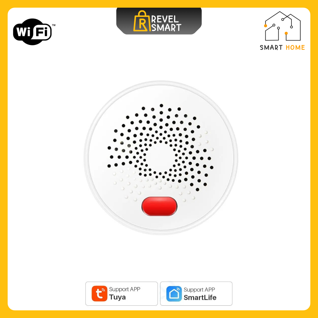 Smart Natural Gas Leakage Sensor, Support WIFI, With Alarm