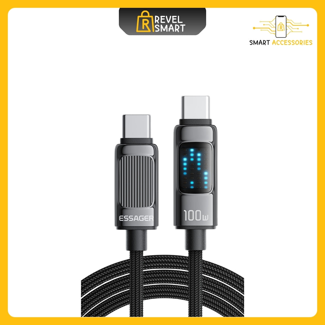 Charge Cable Type C To Type C, PD 100W, From Essager