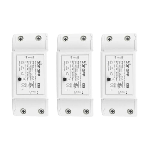 3PCS SONOFF RF 433MHz Wi - Fi Wireless DIY Smart Switch - Revel Smart