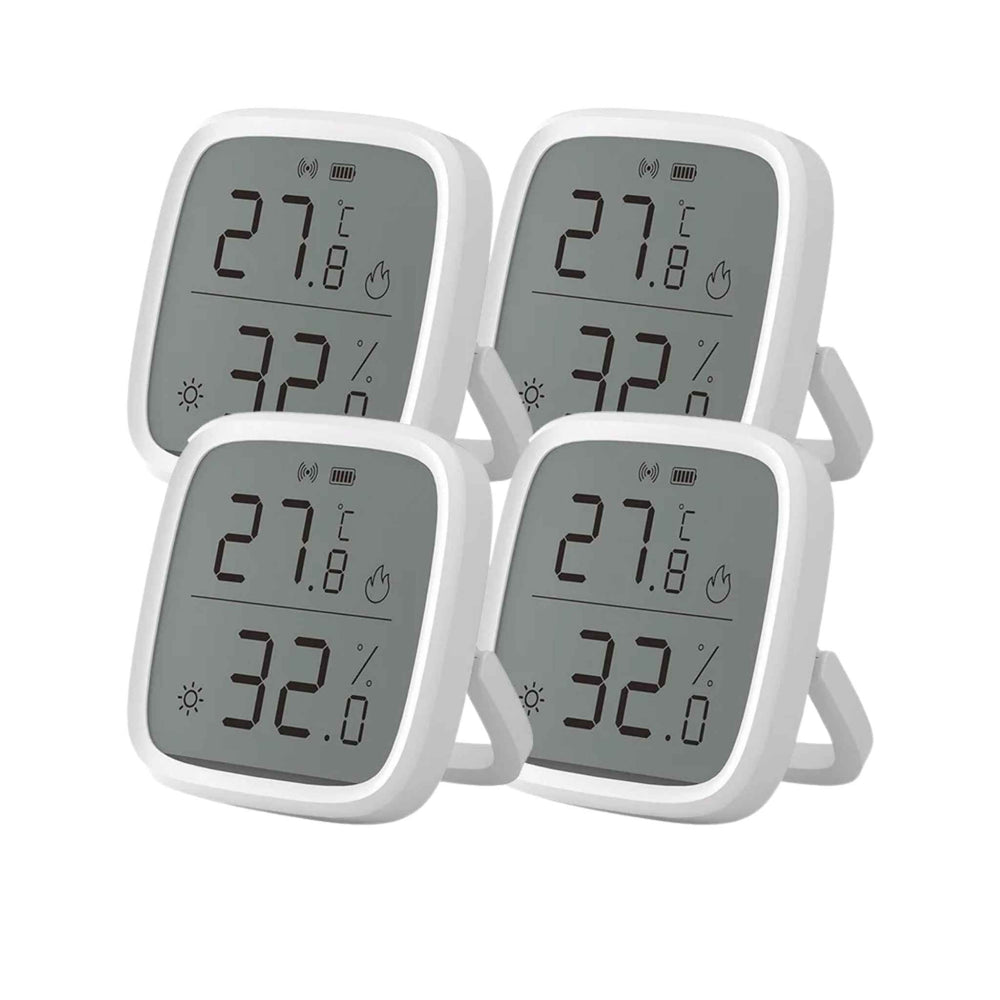 4PCS SONOFF SNZB-02D Zigbee LCD Smart Temperature & Humidity Sensor - Revel Smart