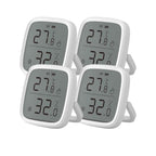4PCS SONOFF SNZB-02D Zigbee LCD Smart Temperature & Humidity Sensor - Revel Smart
