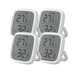4PCS SONOFF SNZB-02D Zigbee LCD Smart Temperature & Humidity Sensor - Revel Smart