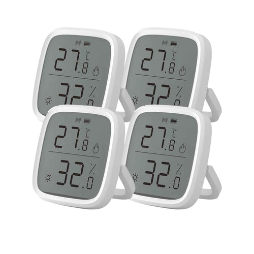 4PCS SONOFF SNZB-02D Zigbee LCD Smart Temperature & Humidity Sensor - Revel Smart