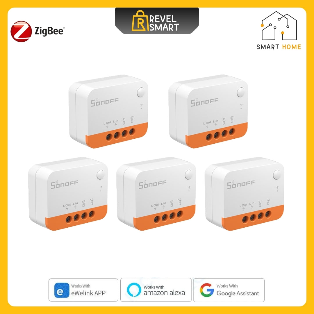 Switch Module ZigBee Smart, From SONOFF, ZBMINIL2 version, maxload 10A, Support Two-way Control, 5 pieces