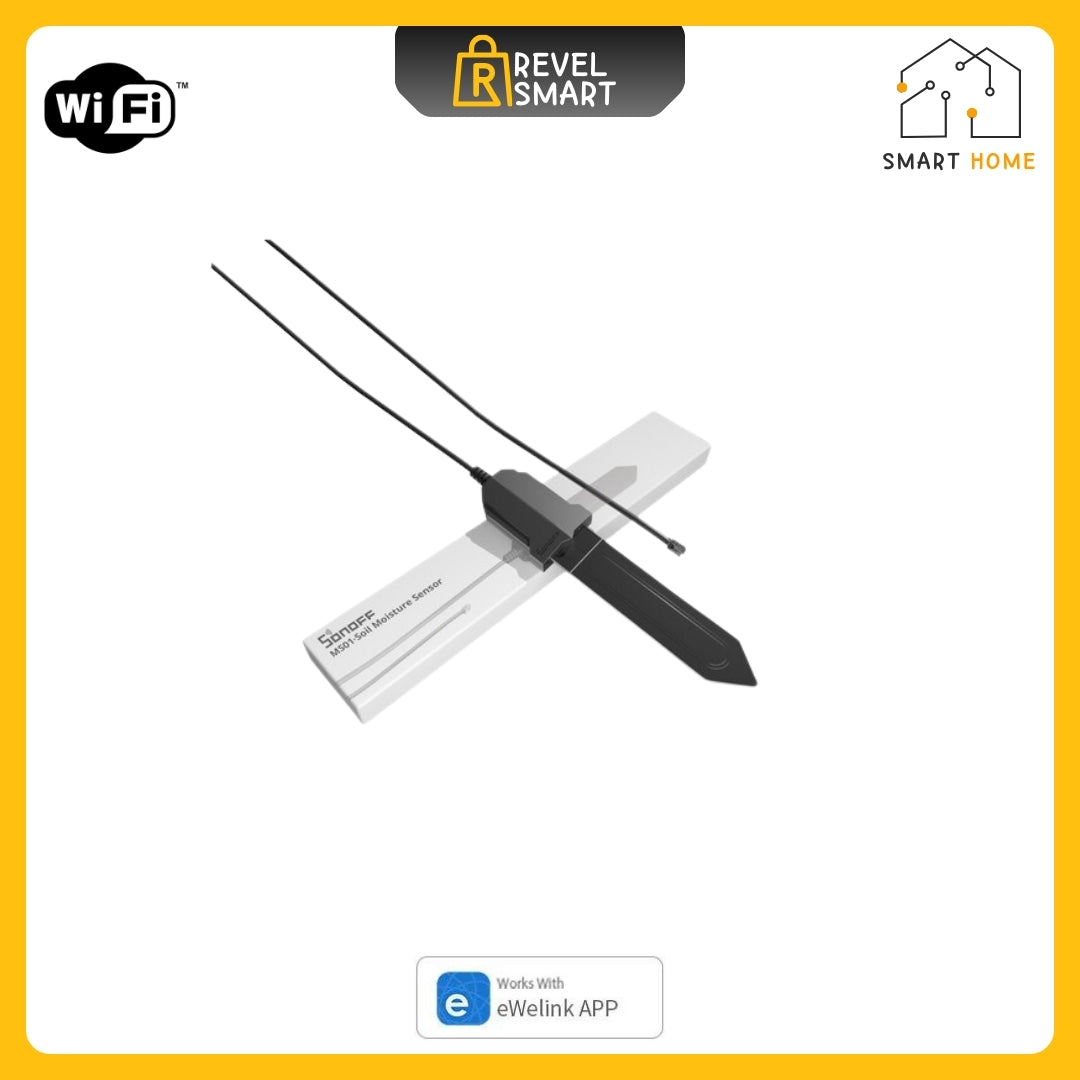 Soil Moisture Sensor WiFi, From SONOFF, MS01 Version, IP55 Waterproof