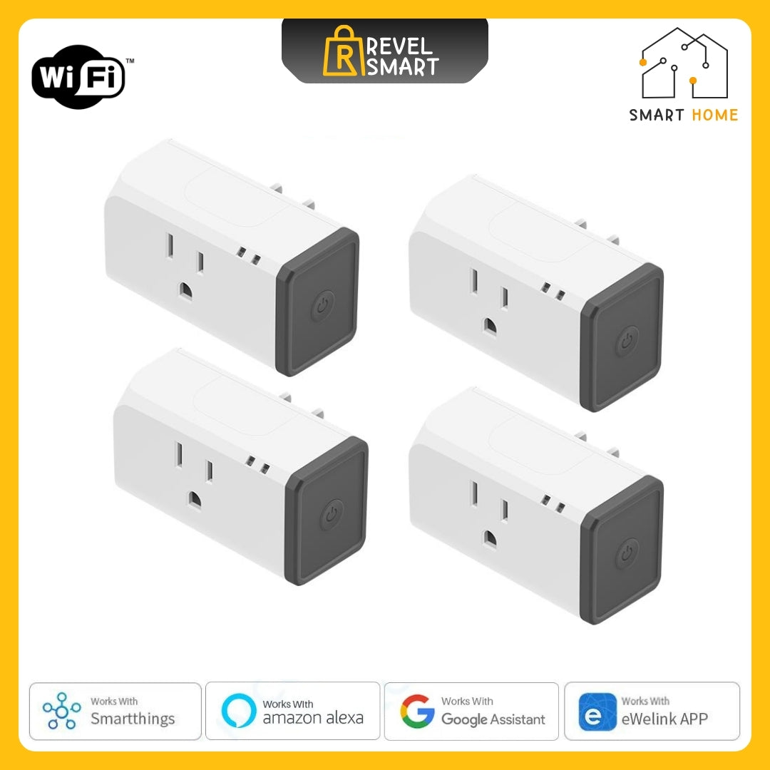 Smart Socket WiFi, From SONOFF, S31 Lite version, maxload 15A, 4 pieces
