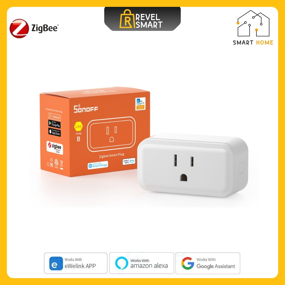 Smart Socket ZigBee, From SONOFF, S40ZBTBA Lite Lite version, maxload 15A