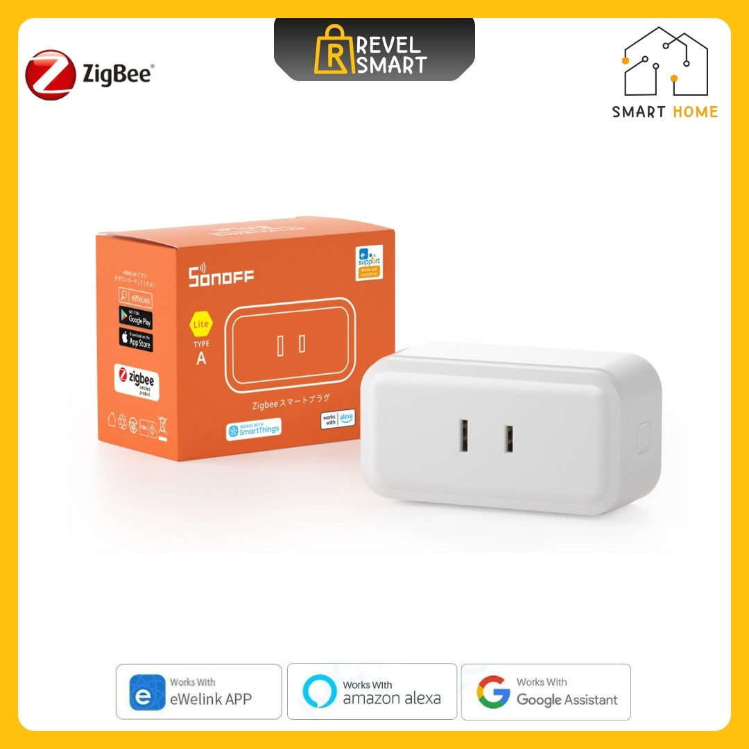 Smart Socket ZigBee, From SONOFF, S40ZBTPA Lite Lite version, maxload 15A