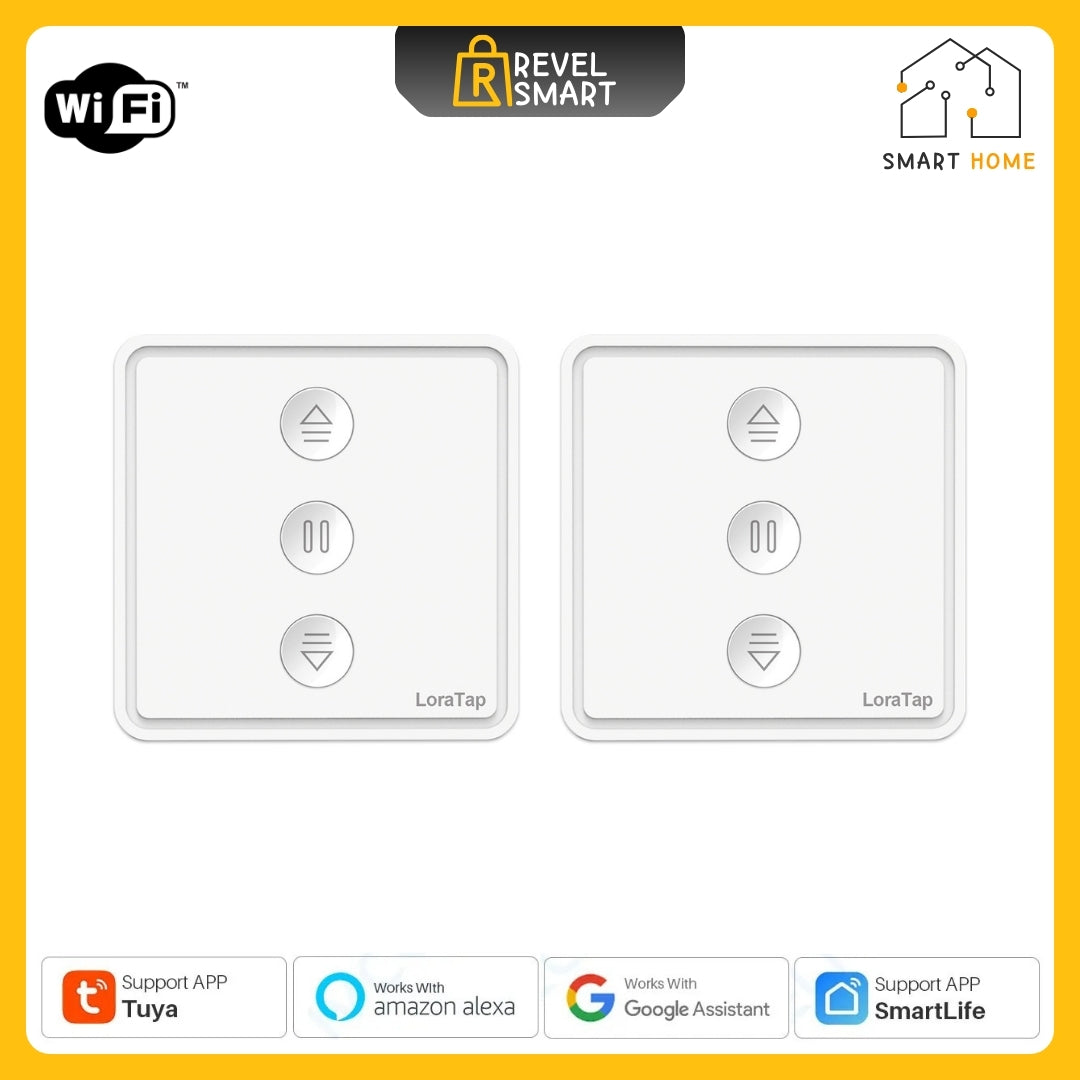 Switches Roller Shutter, Supports WIFI, maxload 600W, 2 pieces