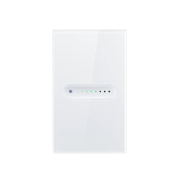 AVATTO Tuya WiFi smart dimmer touch light switch with glass panel and sliding brightness control
