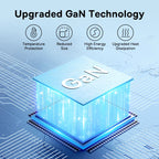 Baseus 100W GaN 4-Port Fast Charger – USB-C & USB-A Power Adapter for Laptops, Tablets, and SmartphonesGaN Fast Charger / Multi-Port Travel Power Adapter