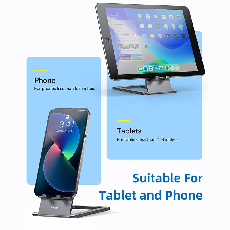 Suport metalic pliabil de birou Baseus – Stand reglabil 360°