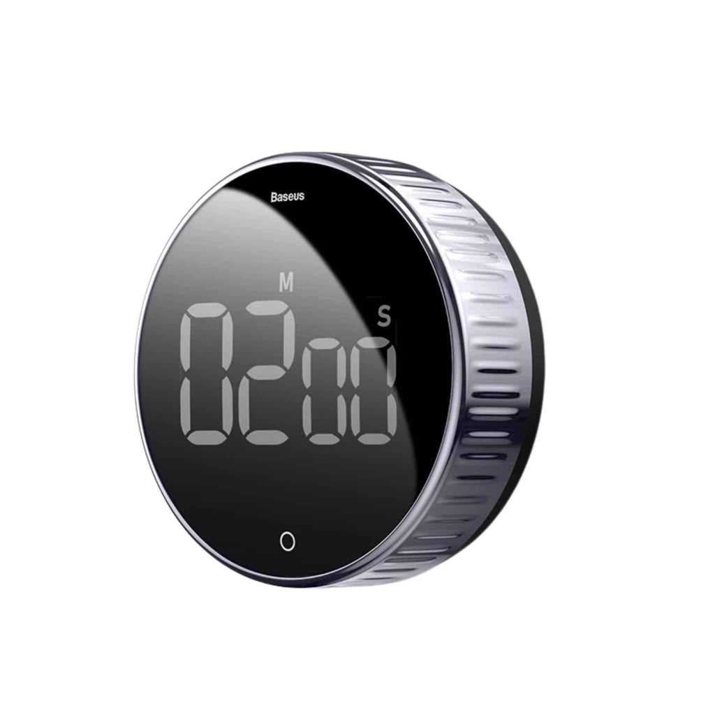 Baseus Heyo Rotation Countdown Timer with LED Display and Magnetic Mount for Kitchen or Office
