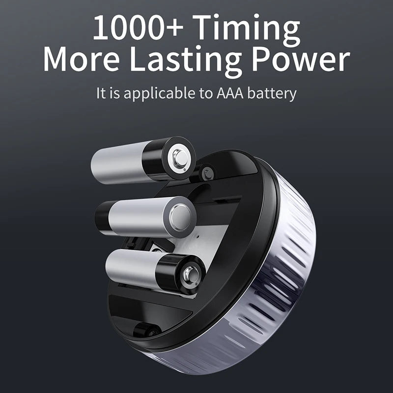 Baseus Heyo Rotation Countdown Timer – LED Digital Display with Magnetic Mount & Adjustable Sound for Cooking, Study, Work