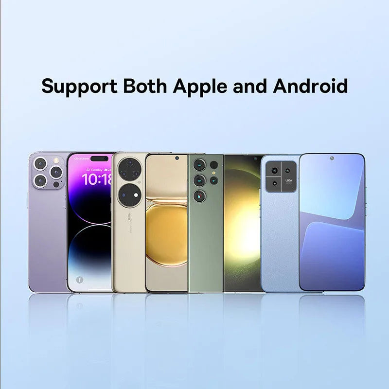 Baseus Simple 2 15W ワイヤレス充電器 – 超薄型透明Qi充電パッド（iPhone／Samsung／Huaweiほか対応）