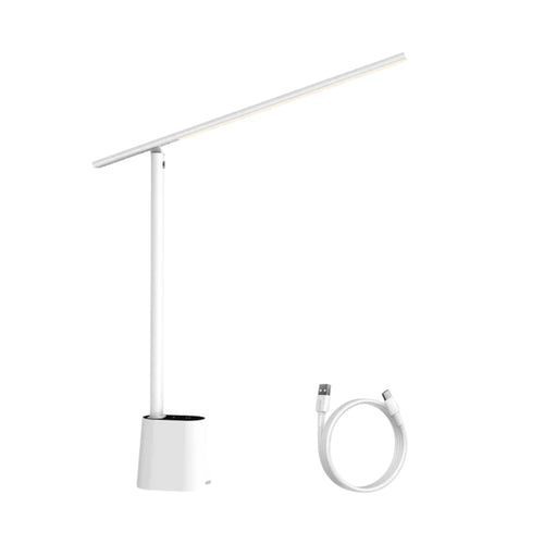 Baseus Smart Light Rechargeable Folding Reading Desk Lamp with Auto Brightness and 13-Hour Battery Life
