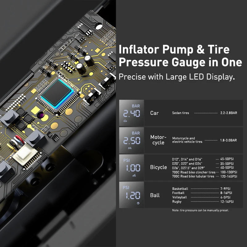 Baseus Super Mini Inflator Pump