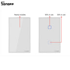 Sonoff T2 US Smart WiFi Wall Light Switch – with Touch & RF Control