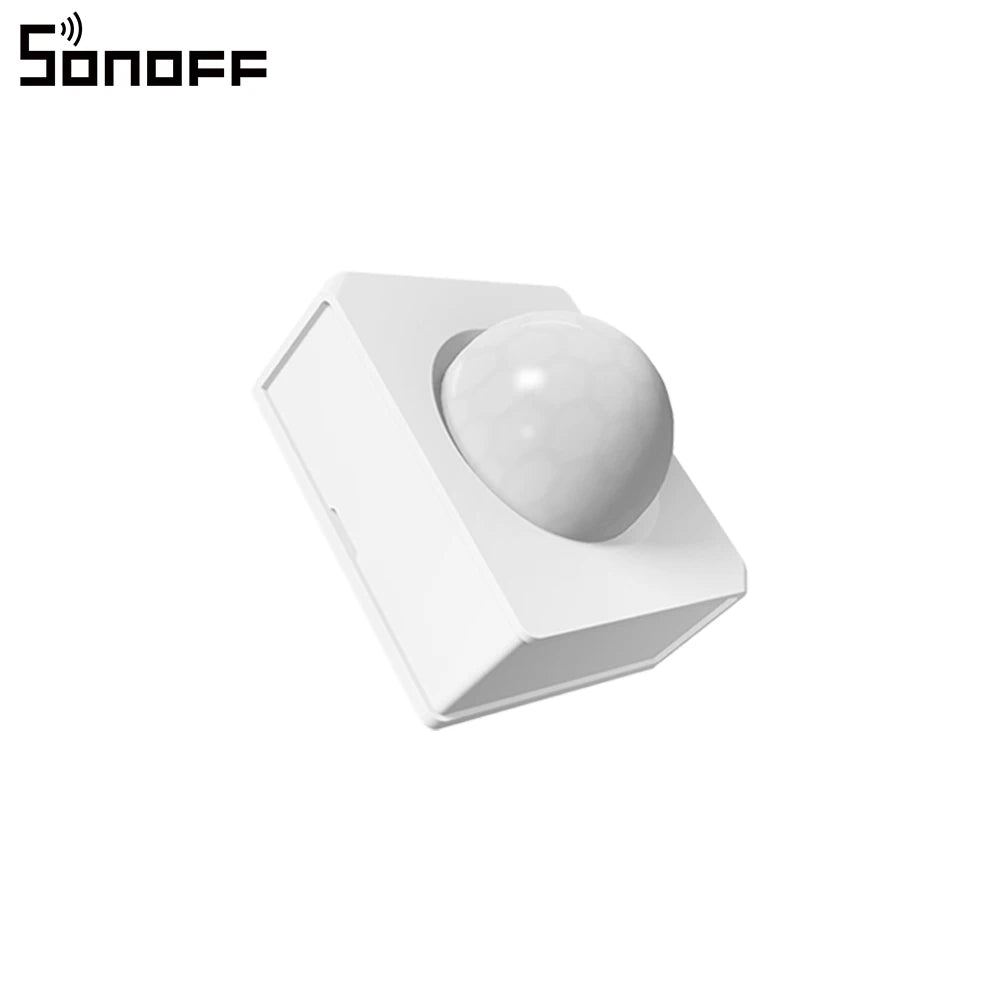 Motion Sensor WiFi, From SONOFF, Sensitive angle 100°, Support 433MHz, PIR3-RF Version