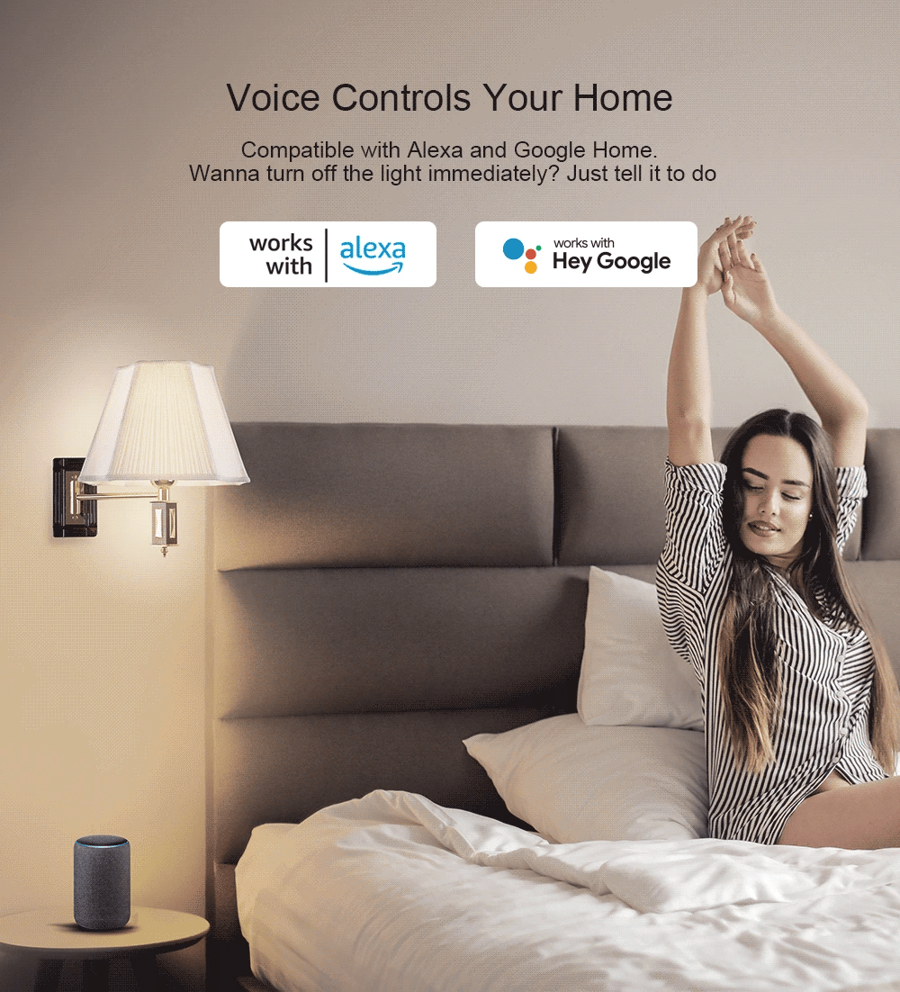 SONOFF 4CH PRO R3 WiFi & RF Smart Light Switch – 4 Gang Remote Control Module, Works with Alexa & Google Home