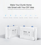 Sonoff 4CH R3 Wi-Fi Smart Switch - 4 Gang Remote Control