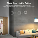 SONOFF DW2-RF Wireless Door Window Sensor App Notification Alerts For Smart Home Security Alarm Works With SONOFF RF Bridge