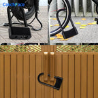 TTLock Fingerprint Smart U-Lock – Waterproof Anti-Theft Bike/Scooter Lock, USB Rechargeable