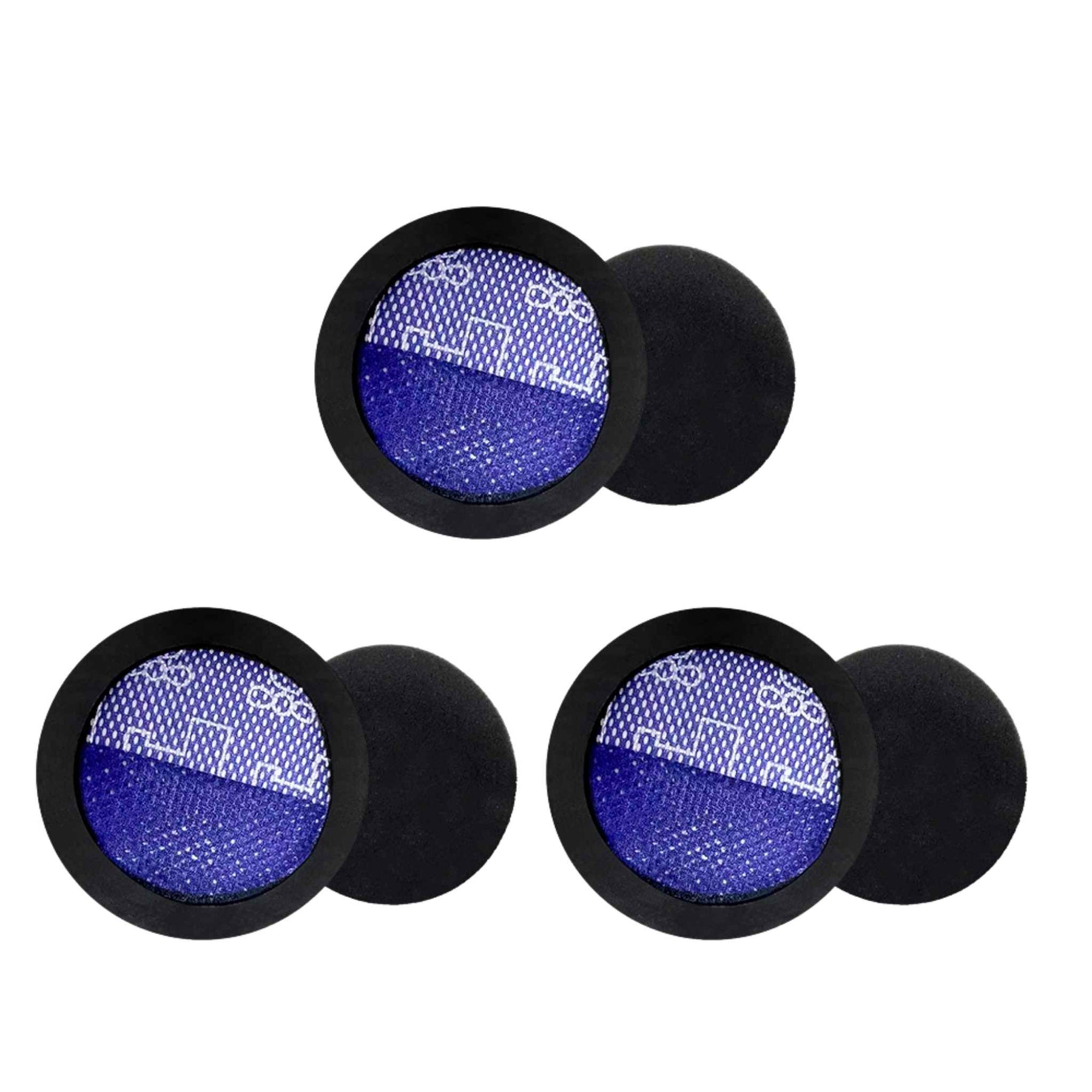 HEPA and Sponge Filters for ABIR VC205 Handheld Vacuum Cleaner