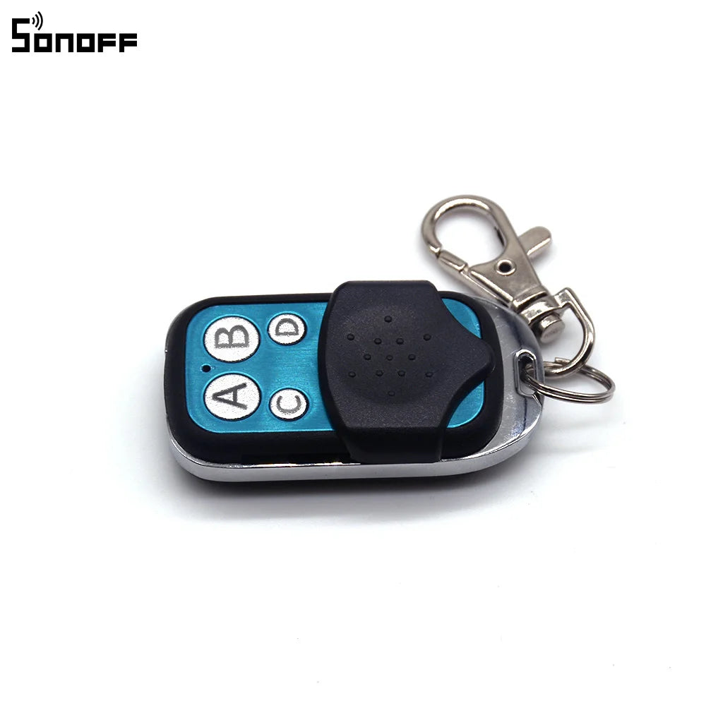 Remote Controller RF, From SONOFF, Support 433MHz, 4 Channel, With battery, 5 pieces