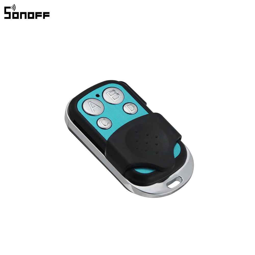 Remote Controller RF, From SONOFF, Support 433MHz, 4 Channel, With battery, 5 pieces