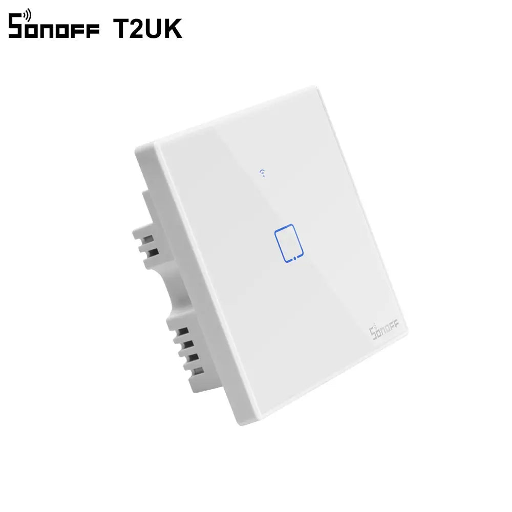SONOFF T2UK TX Smart Wifi érintős fali világításkapcsoló vezeték nélküli okosotthon-vezérléshez