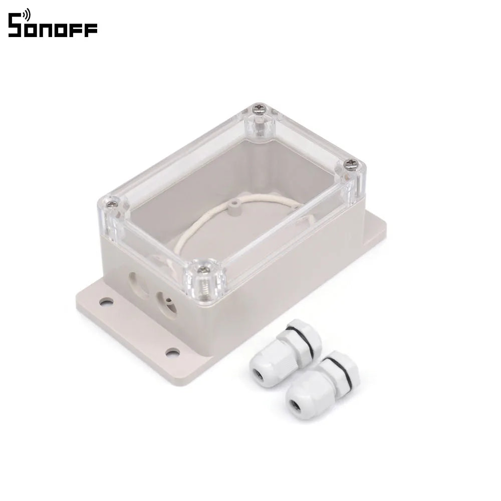 SONOFF IP66 Waterproof Junction Box – Dustproof & Weatherproof Enclosure for SONOFF Smart Switches