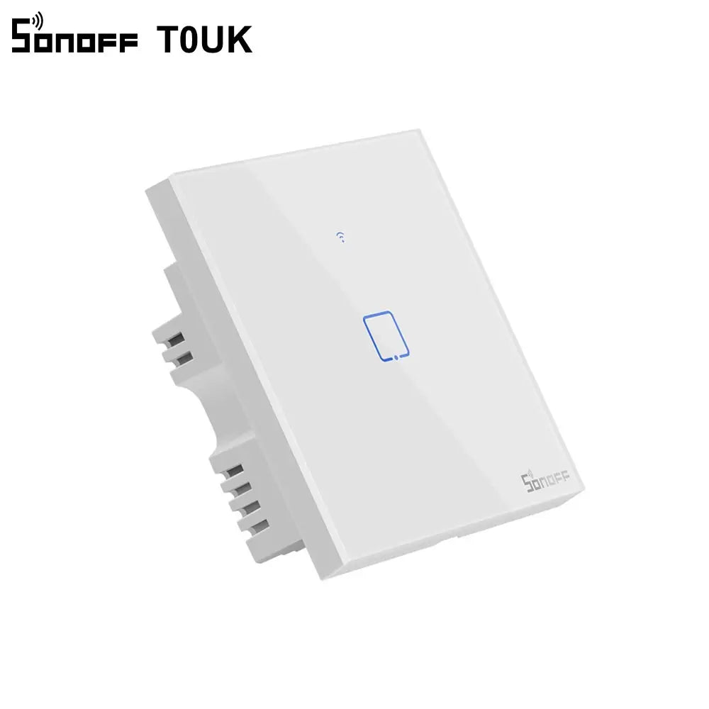 Smart Wall Light Switches, From SONOFF, T0 UK version, Supports WIFI, Maxload 480W