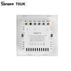 SONOFF T0UK Wifi Smart Wall Touch Light Timer Switch