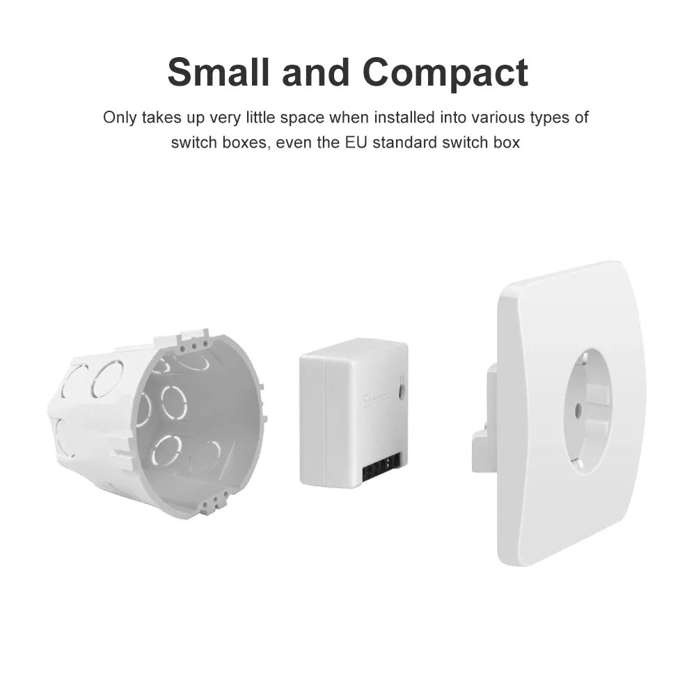 Έξυπνος Διακόπτης Φωτισμού SONOFF MINI WiFi που Λειτουργεί με Alexa