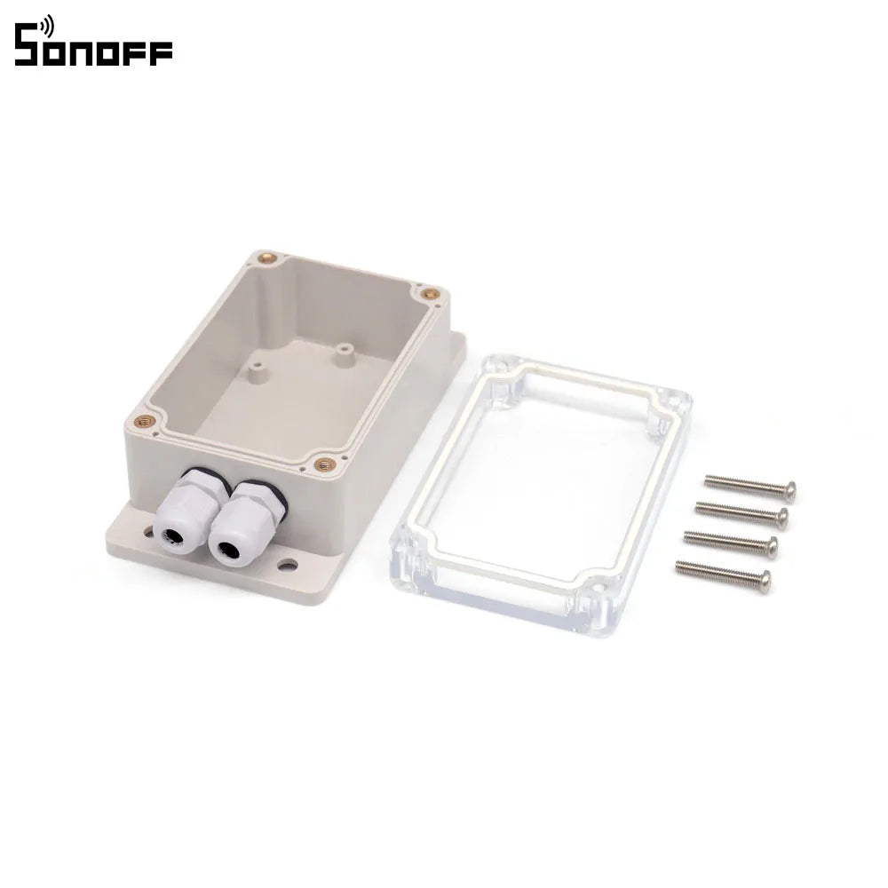 SONOFF IP66 Waterproof Junction Box – Dustproof & Weatherproof Enclosure for SONOFF Smart Switches