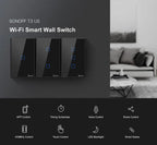 SONOFF T3US Smart WiFi Touch Wall Switch | Wireless Light Control