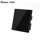 SONOFF T3UK TX Smart WiFi Wall Touch Switch Black