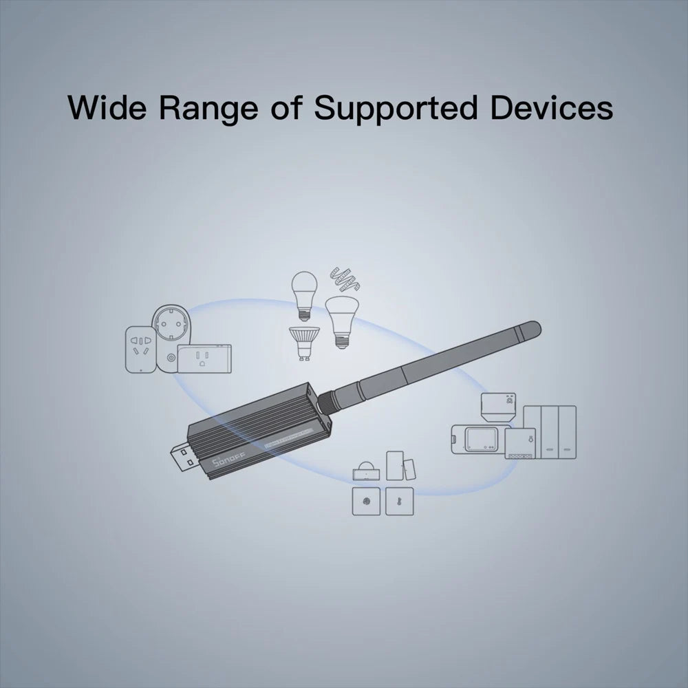 SONOFF Zigbee 3.0 USB Dongle Plus – ZB Dongle-P Universelles Zigbee-Gateway