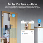 SONOFF DW2-RF Wireless Door Window Sensor App Notification Alerts For Smart Home Security Alarm Works With SONOFF RF Bridge