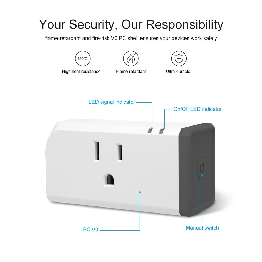 SONOFF S31 Lite ZB US Zigbee Smart Plug – 15A Compact Smart Socket